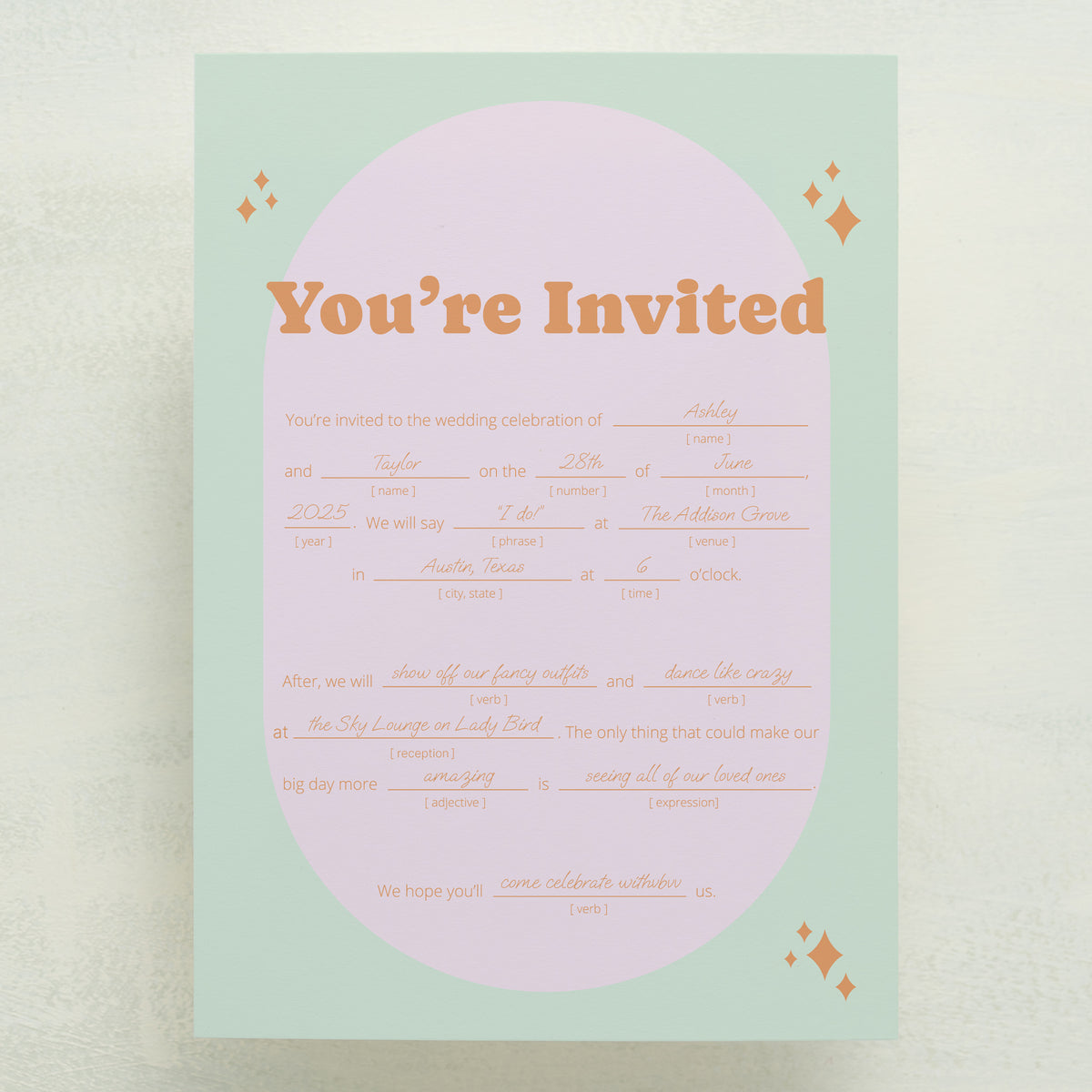 Wedlibs Wedding Invitations