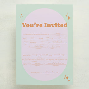 Wedlibs Wedding Invitations (Sample)