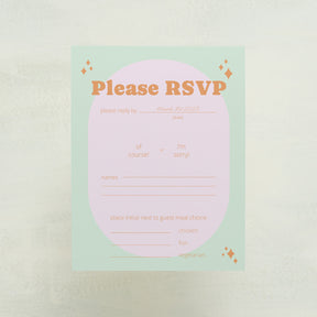 Wedlibs RSVP Cards