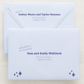 (Sample) Wedlibs Addressed Envelopes