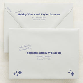 (Sample) Wedlibs Addressed Envelopes