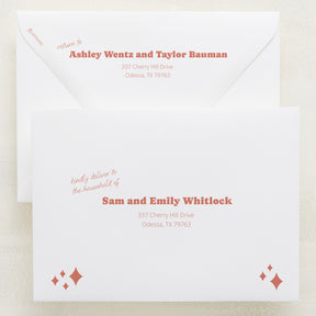 (Sample) Wedlibs Addressed Envelopes