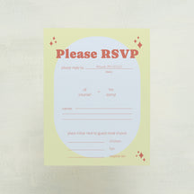 Wedlibs RSVP Cards