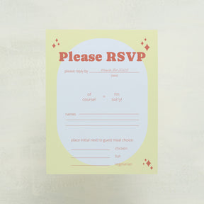 Wedlibs RSVP Cards