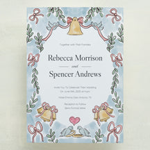 (Sample) Lovebirds Wedding Invitations