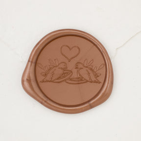 Lovebirds Wax Seals