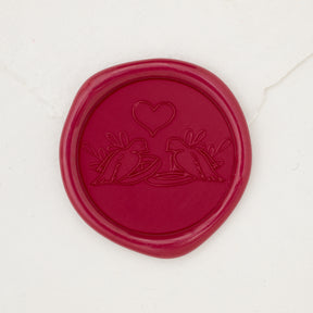 Lovebirds Wax Seals