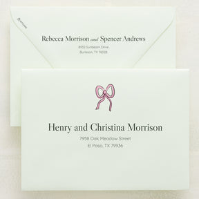 Lovebirds Addressed Envelopes