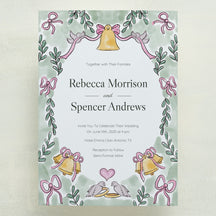 (Sample) Lovebirds Wedding Invitations