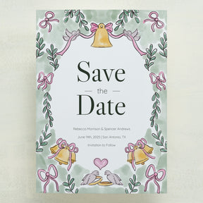 (Sample) Lovebirds Save The Date