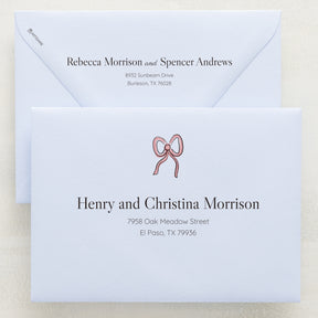 Lovebirds Addressed Envelopes