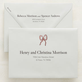 Lovebirds Addressed Envelopes