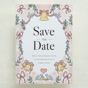 Lovebirds Save The Date