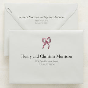 Lovebirds Addressed Envelopes