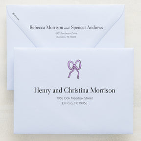 Lovebirds Addressed Envelopes