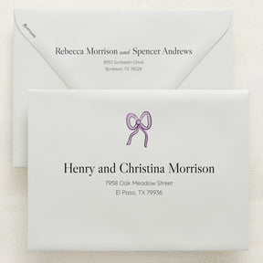 Lovebirds Addressed Envelopes