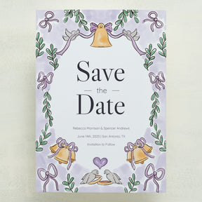 (Sample) Lovebirds Save The Date