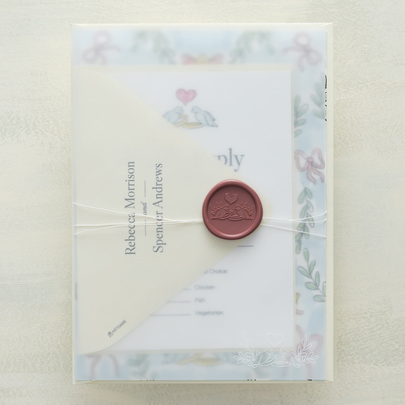 Lovebirds Details Card