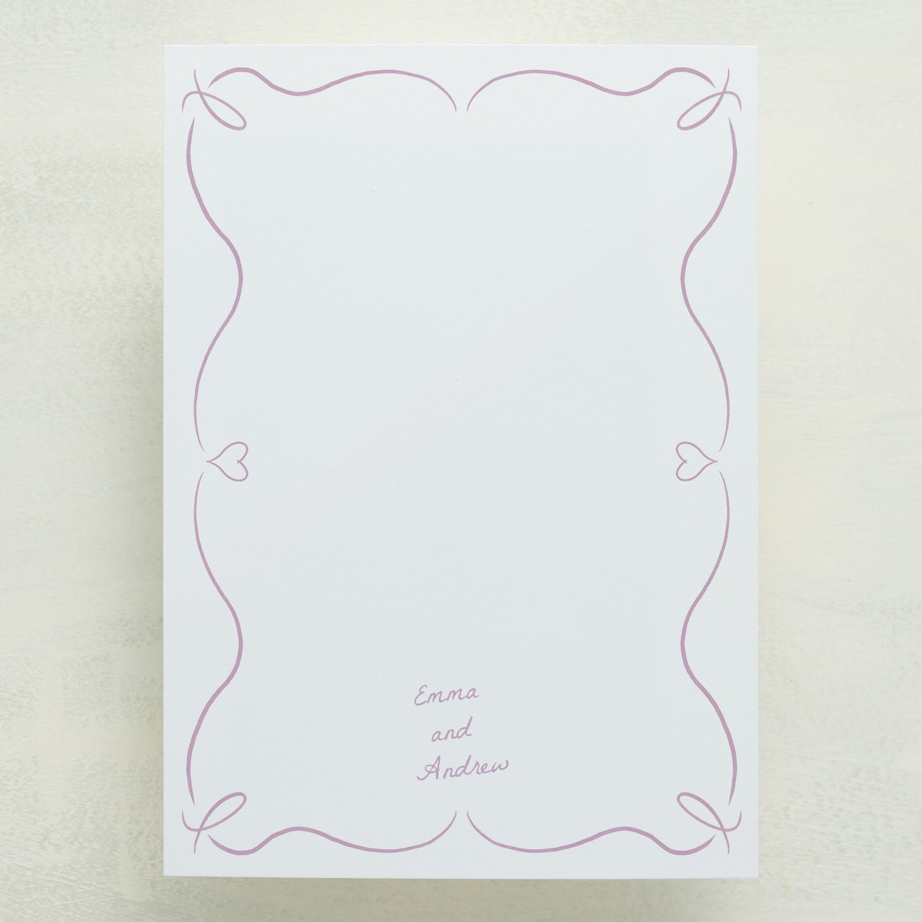 (Sample) Scribble Wedding Invitations