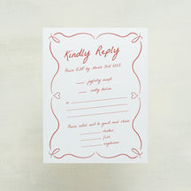 Scribble RSVP Cards