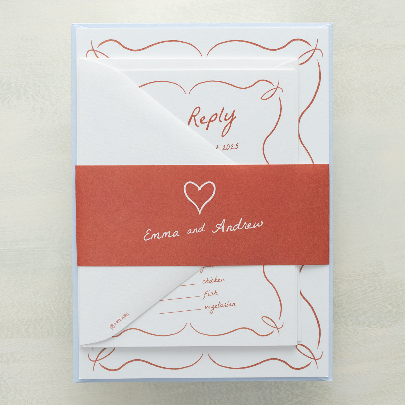 (Sample) Scribble Wedding Invitations