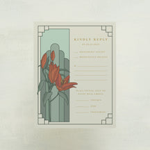 Lily Nouveau RSVP Cards