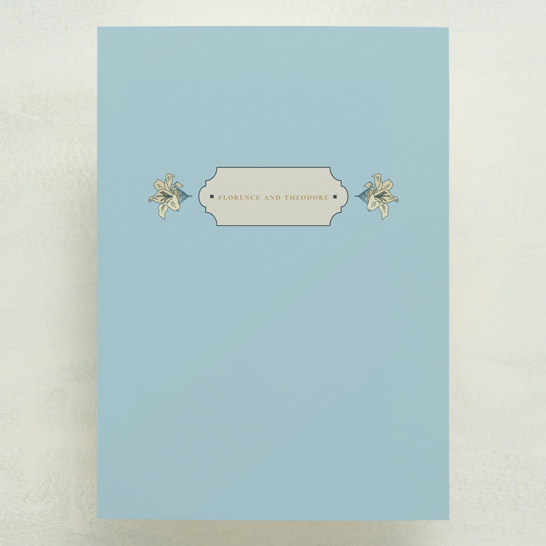 Lily Nouveau Wedding Invitations