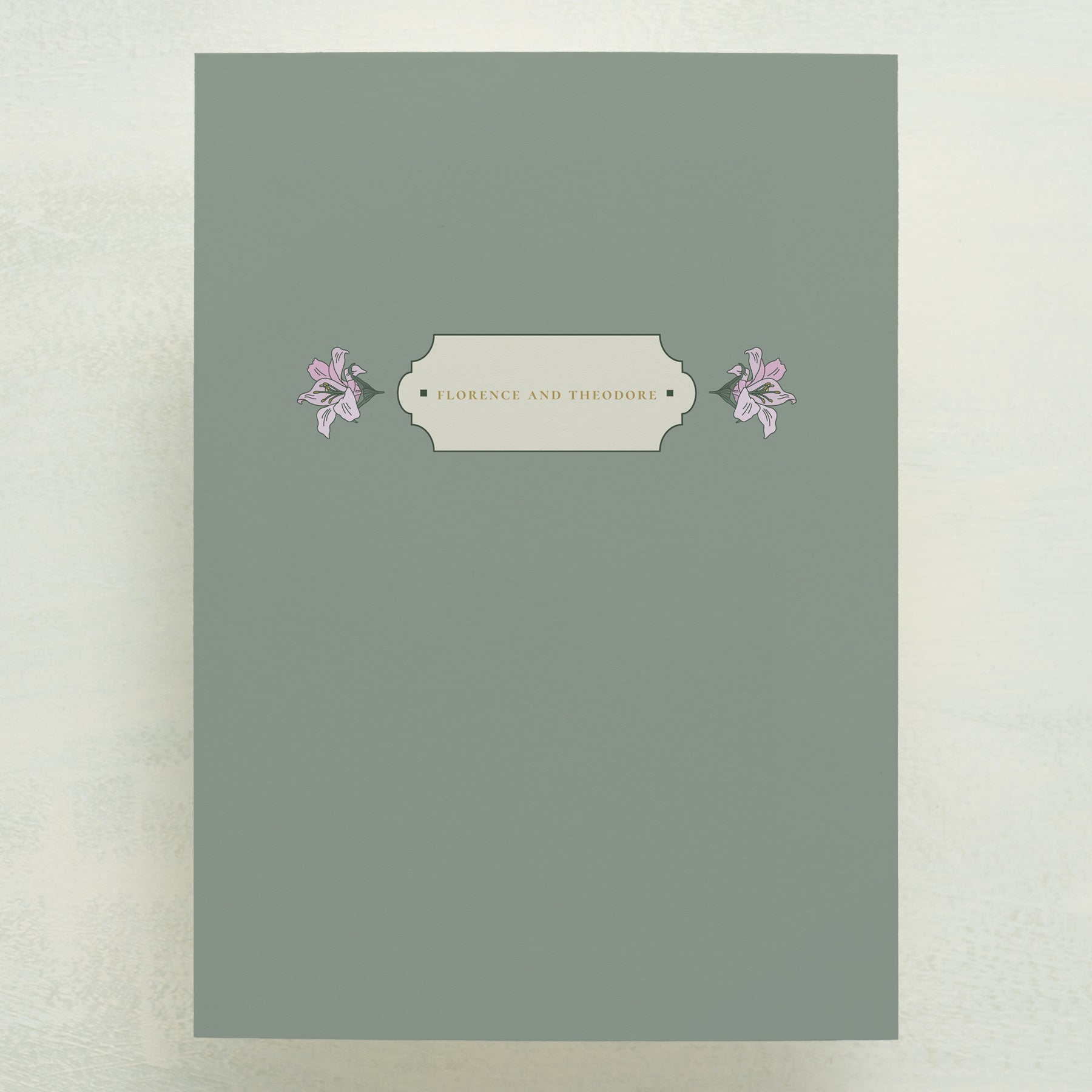 Lily Nouveau Wedding Invitations