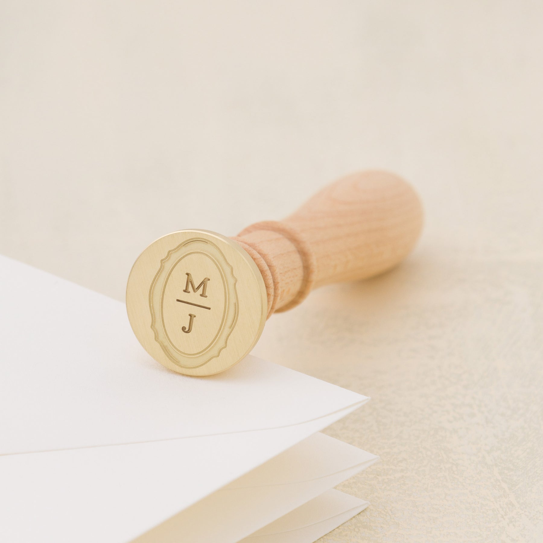 Dearest, Monogram Wax Stamp