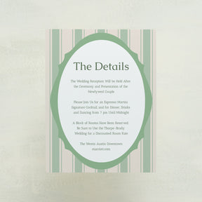 Dearest, Details Card