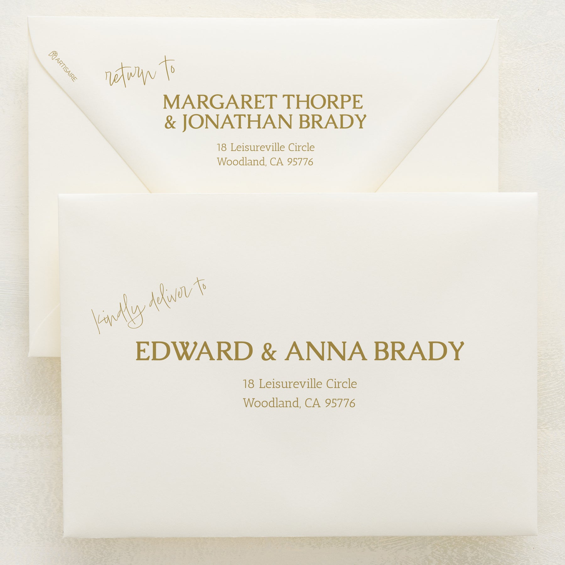 Dearest, Addressed Envelopes