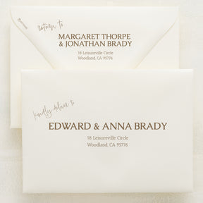 Dearest, Addressed Envelopes