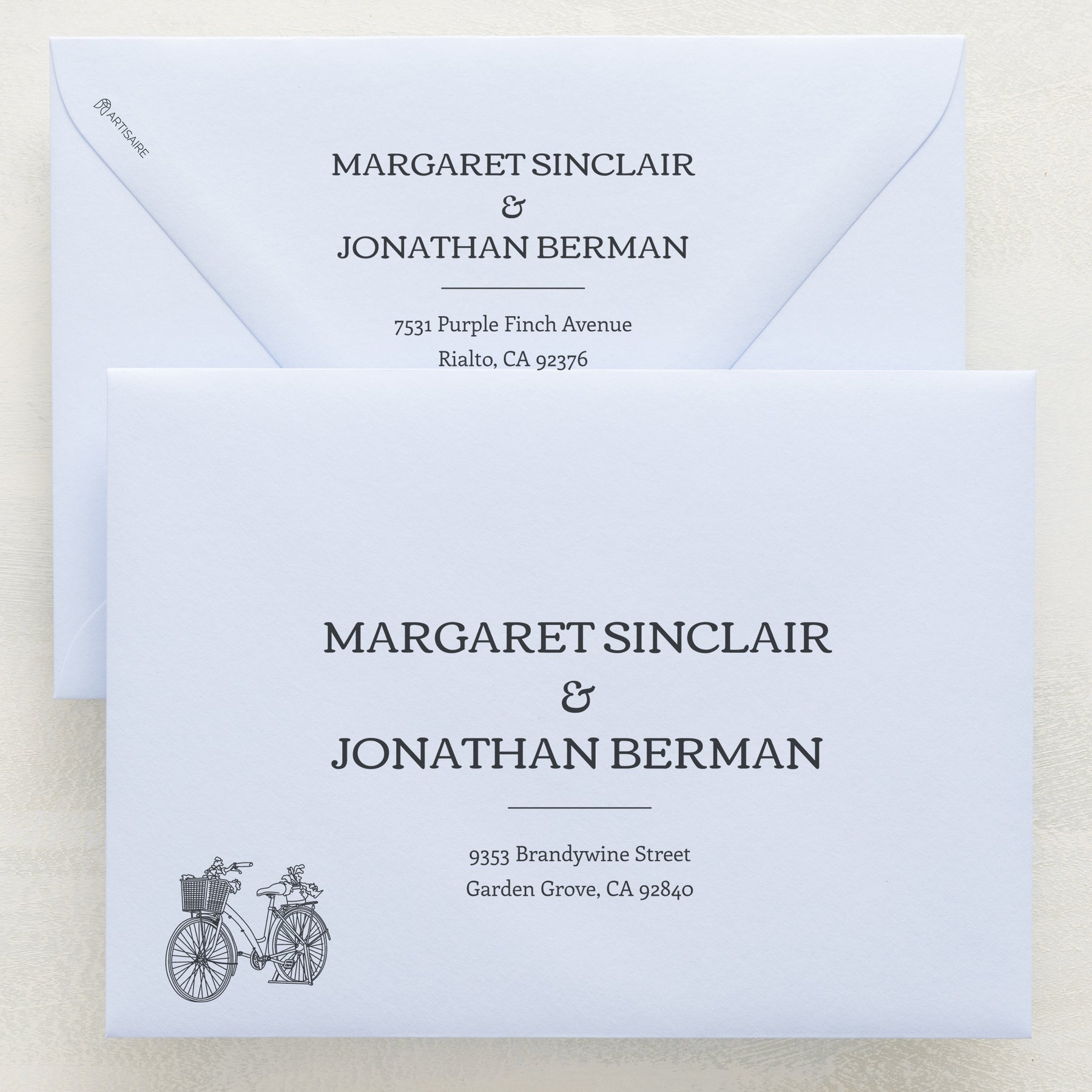 Generations Addressed Envelopes