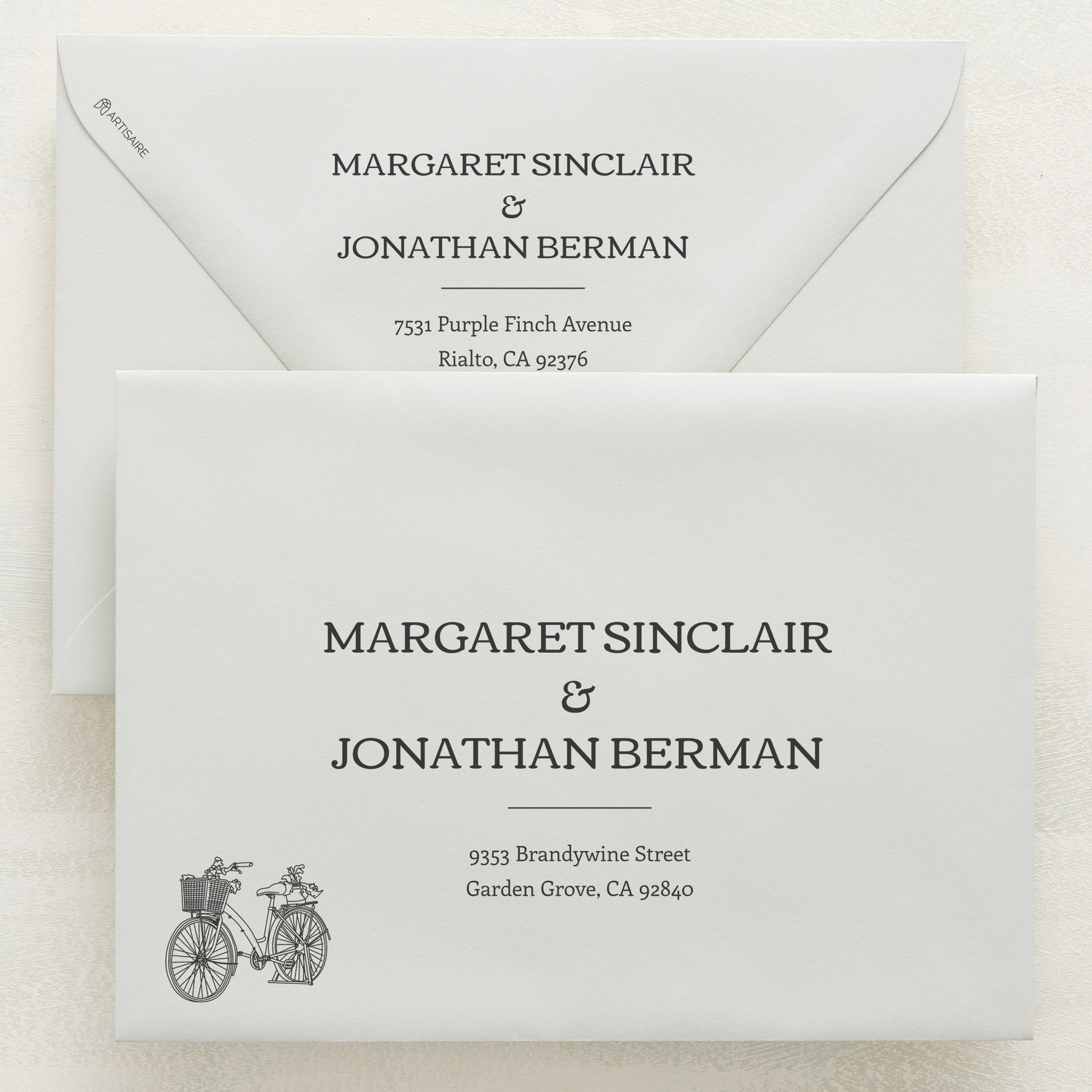 Generations Addressed Envelopes