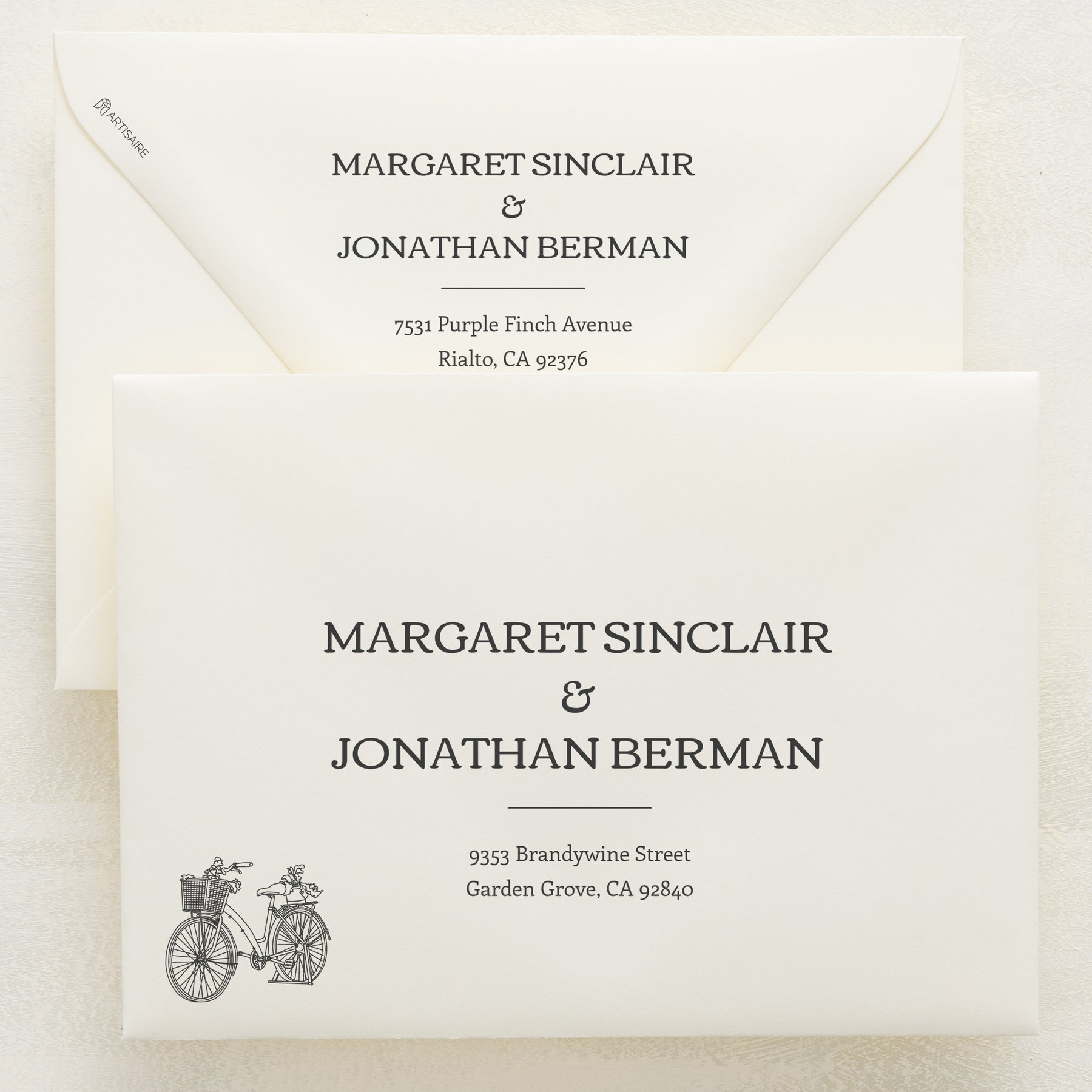 Generations Addressed Envelopes