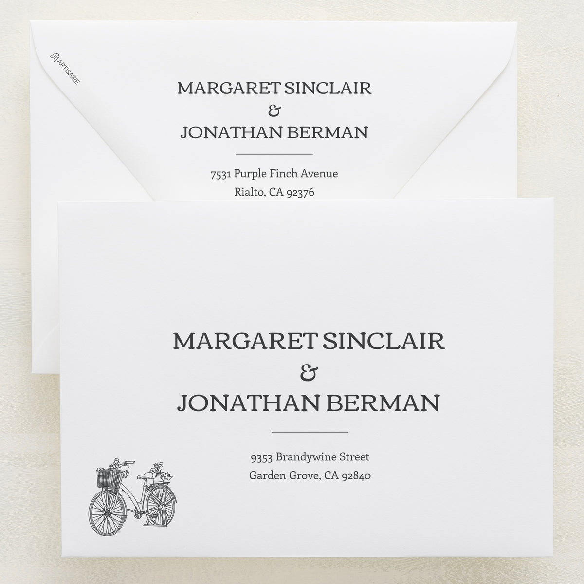 Generations Addressed Envelopes