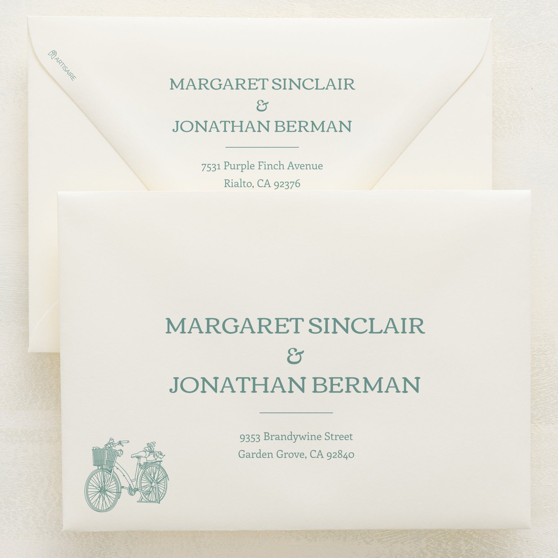 Generations Addressed Envelopes