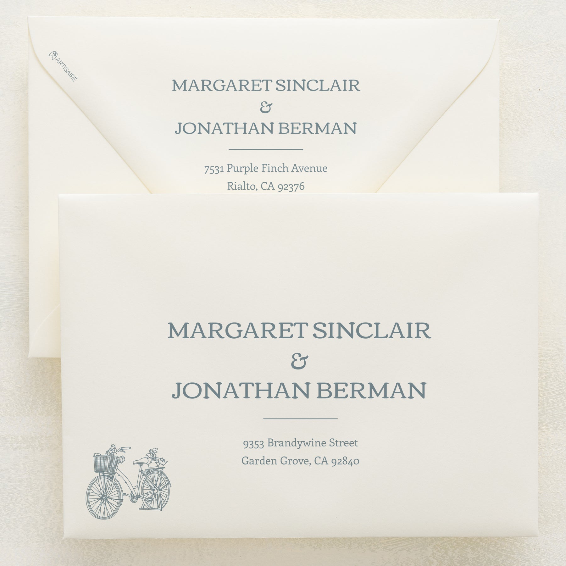 Generations Addressed Envelopes