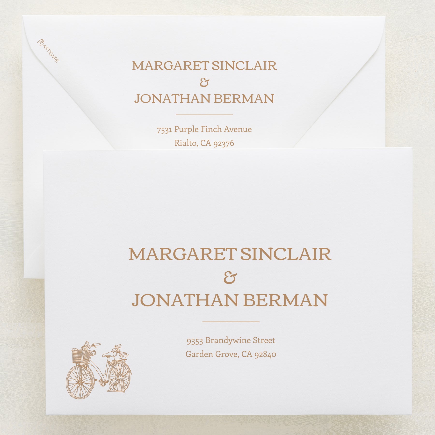 Generations Addressed Envelopes