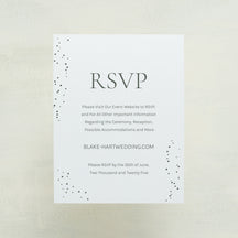 Full Bloom Digital RSVP Card