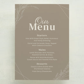 Boundless Menu