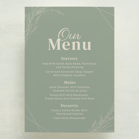 Boundless Menu
