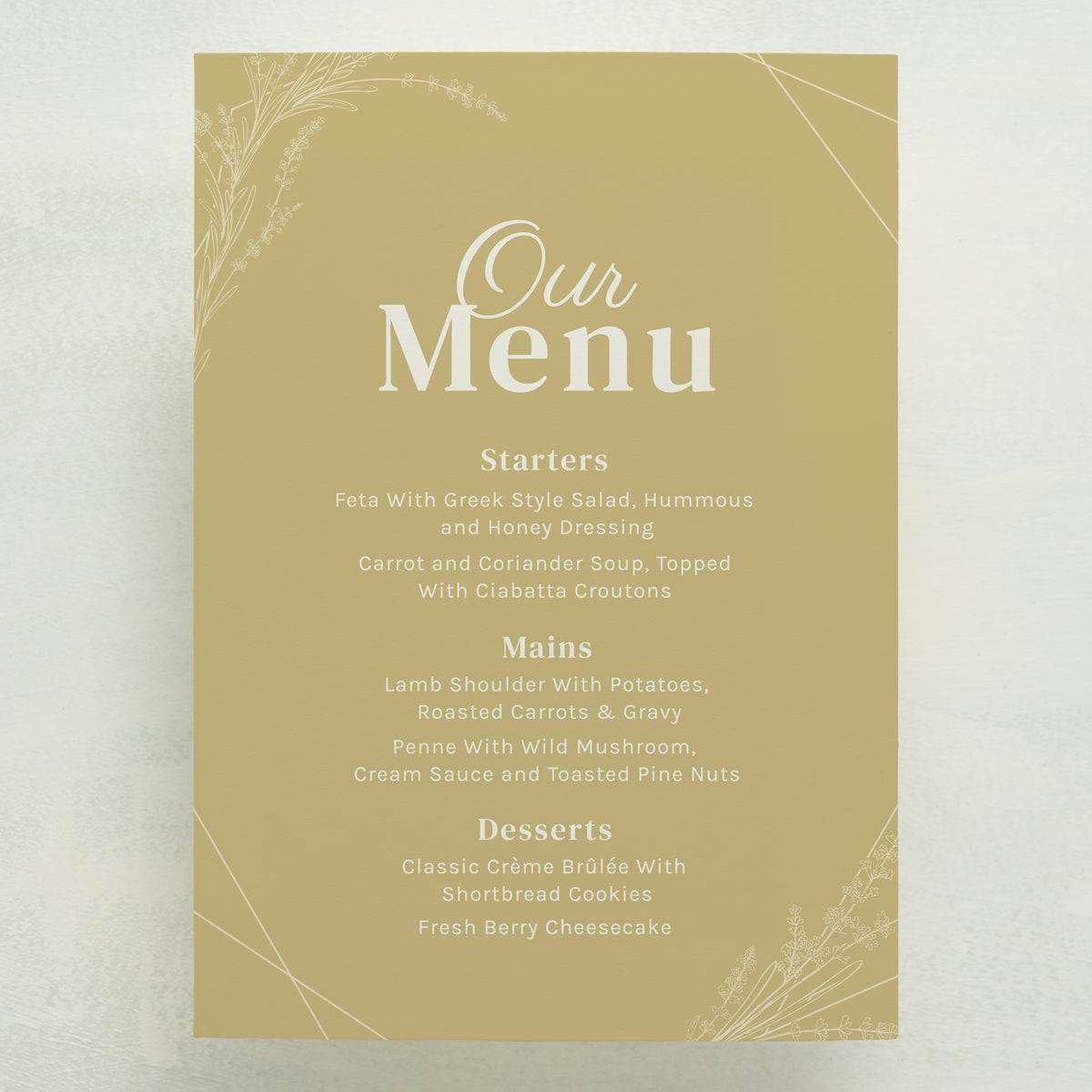 Boundless Menu