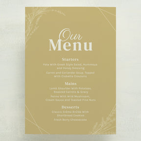Boundless Menu