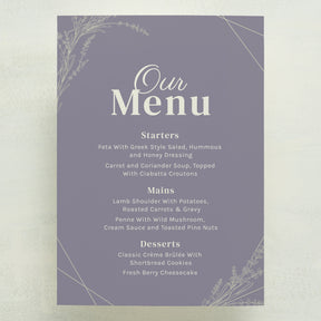 Boundless Menu