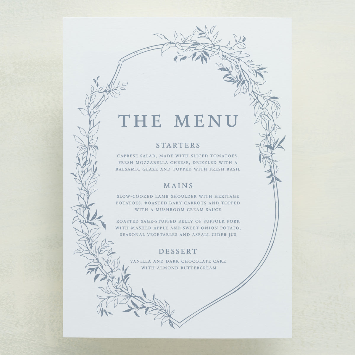 Monarch Menu