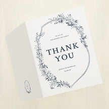 Monarch Thank You Card