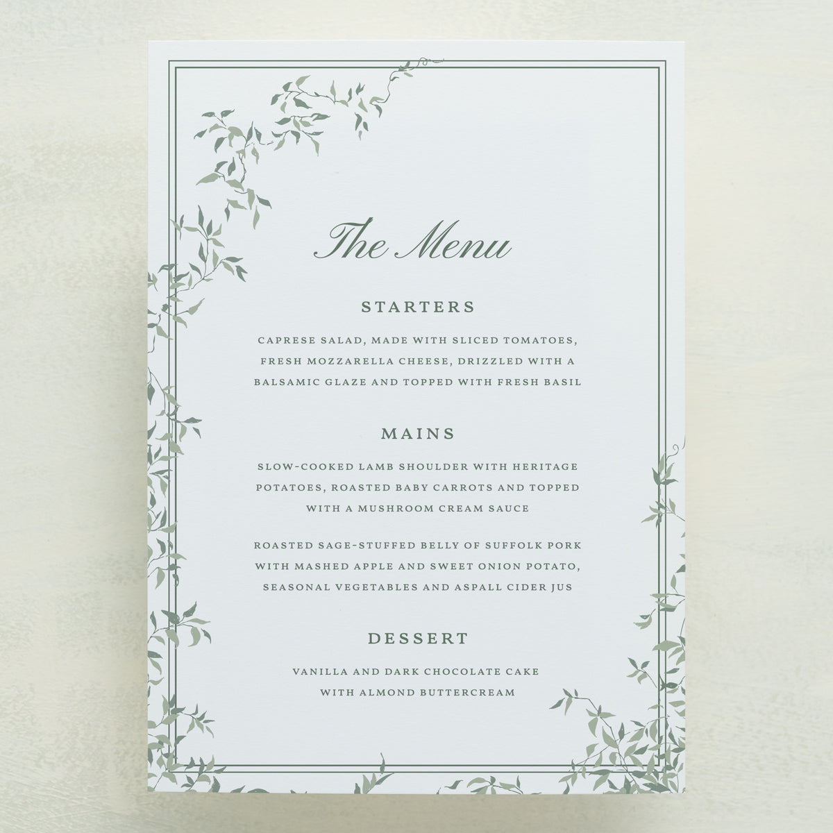 Enchantment Menu
