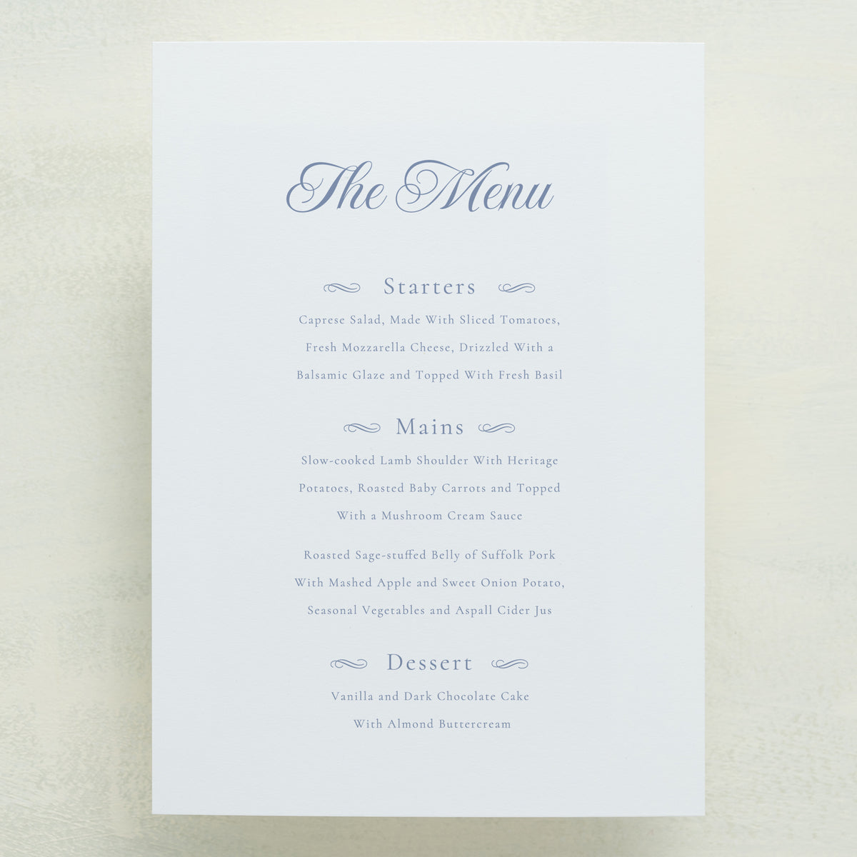 Monroe Menu
