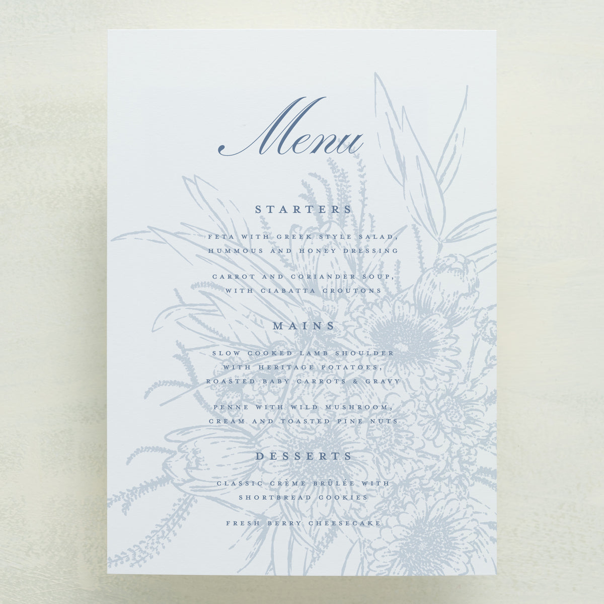 Maison Menu